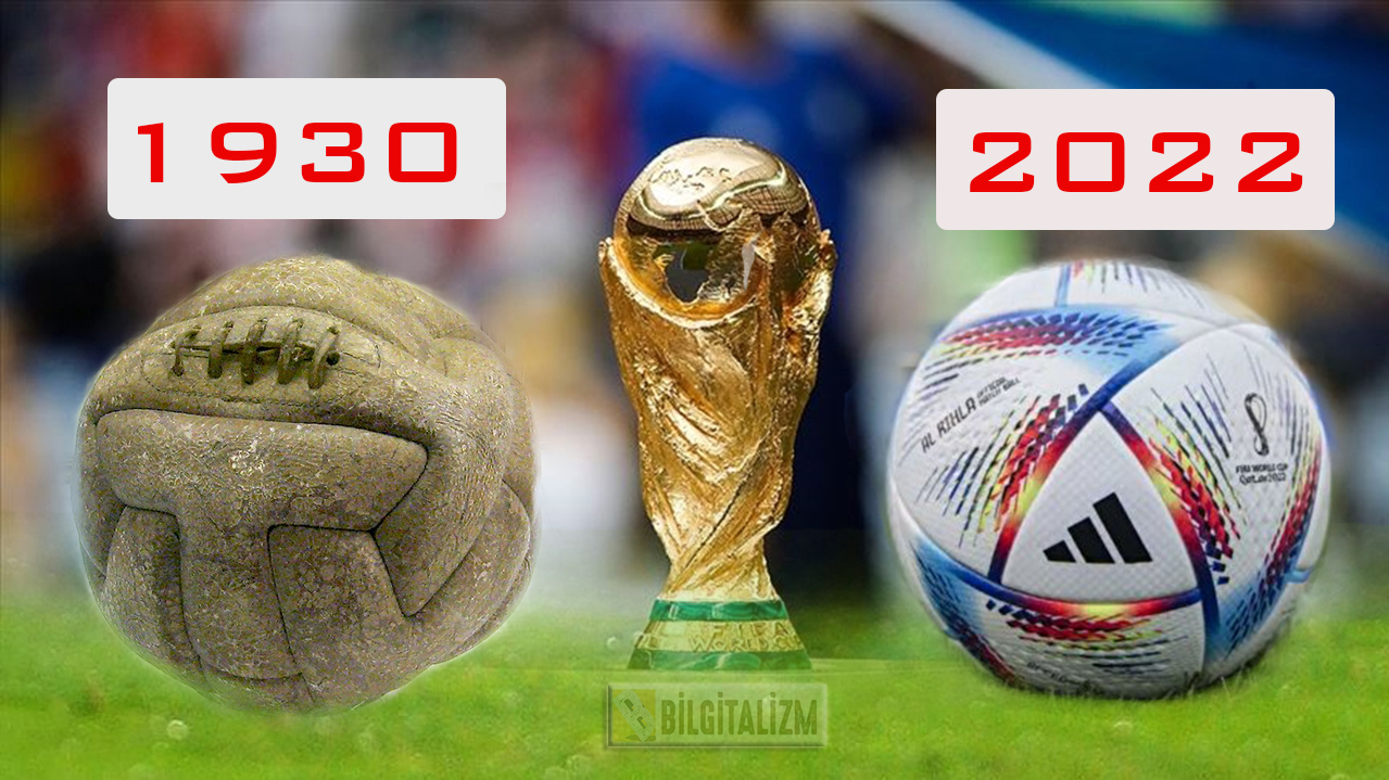 Geçmişten Günümüze Dünya Kupası Topları |  Tüm Dünya Kupası Topları (1930-2022)