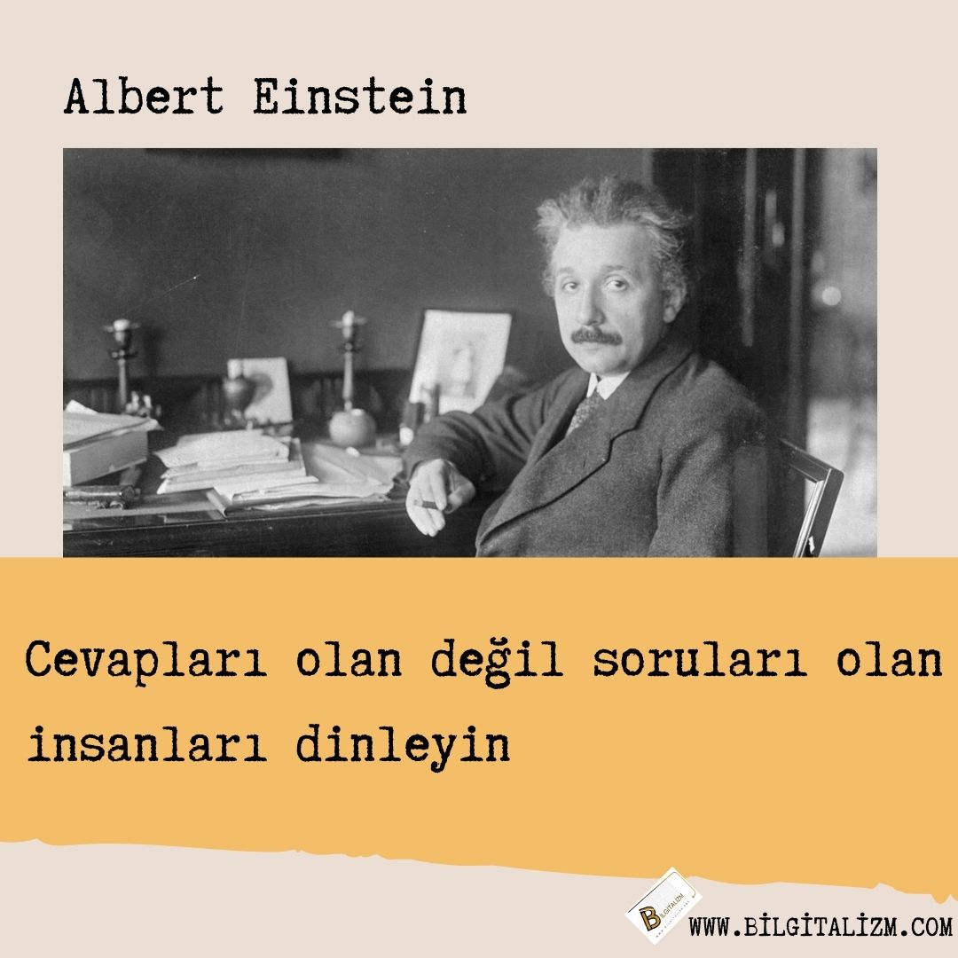 Albert Einstein'ın İlham Veren 5 Sözü